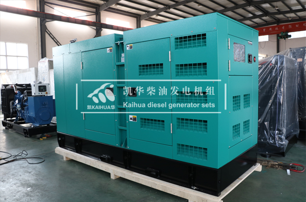 出口缅甸的200KW静音发电机组成功出厂